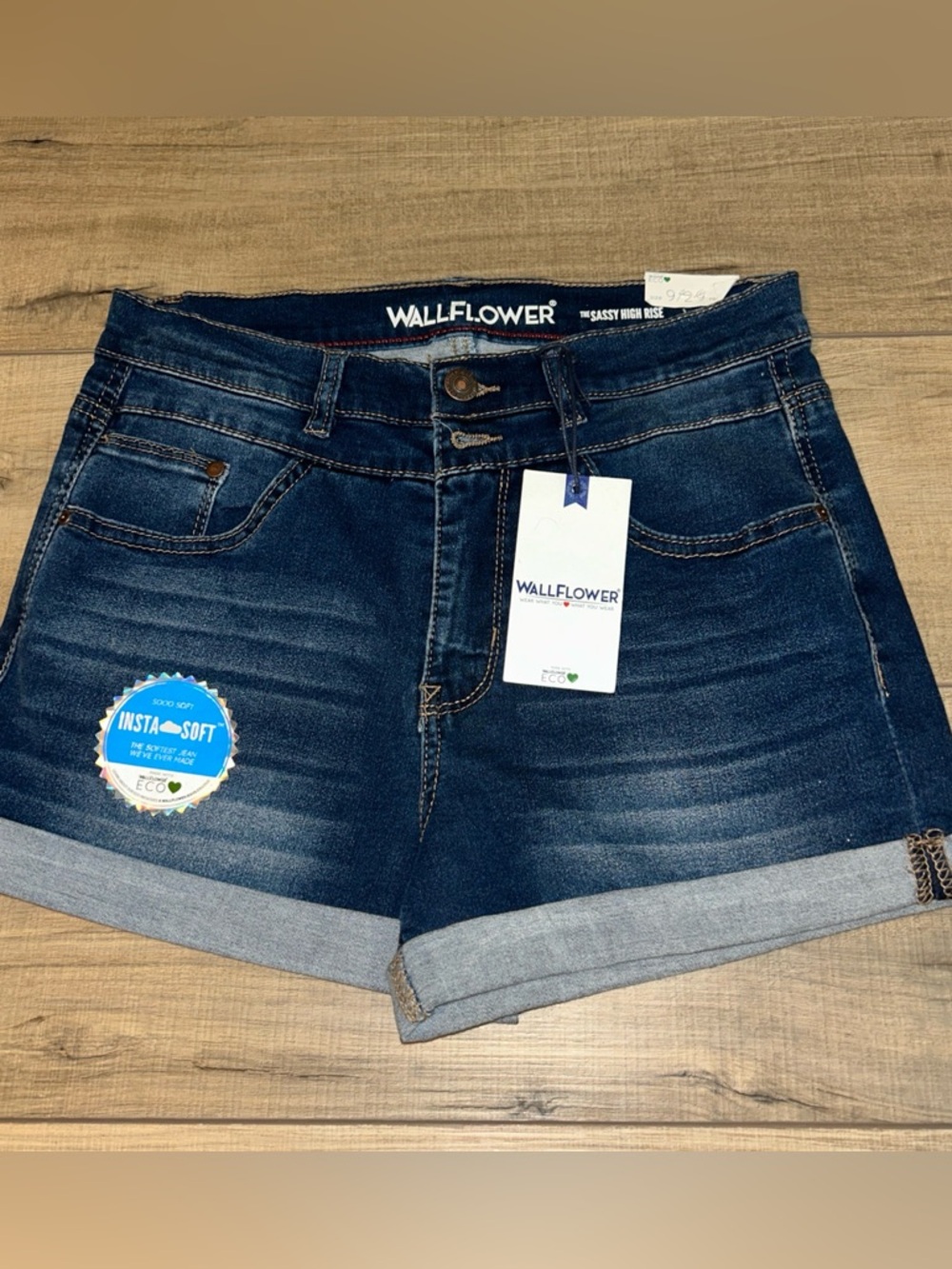 Wallflower Sassy High Rise Shorty Short Insta Soft Summer Beach Junior 9/29